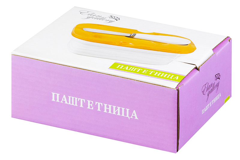 БЫЛО 698 руб! Паштетница 14,8*11,2*5,5 см 390 мл