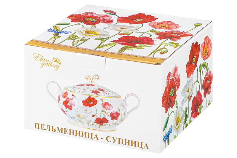 БЫЛО 1802 руб! Пельменница - супница 30*22,5*18 см 2,6 л