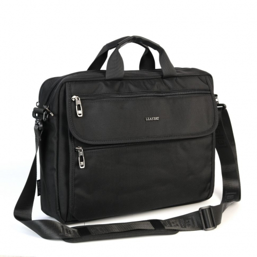 Мужская текстильная сумка-портфель 6801 Блек