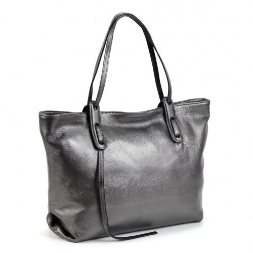 Женская кожаная сумка 2010 Сильвер Грей