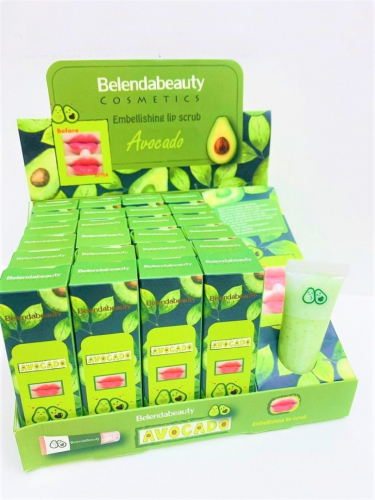 Копии Скраб для губ с экстрактом авокадо Belenda Beauty Lip Scrub Avocado 1шт