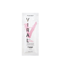 Шампунь для яркости цвета, розовая пастель / Viral Colorwash Shampoo Light Pink 22 мл