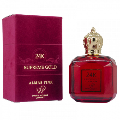 Копия Lux Paris World Luxury 24K Supreme Gold Almas Pink,edp., 100ml