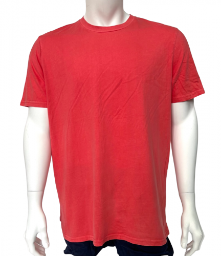 Красная практичная футболка для мужчин  №513