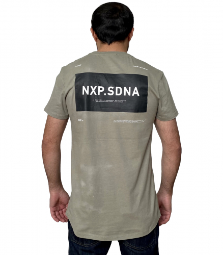 Мужская футболка хаки олива NXP – прокачай свой стиль до уличного милитари №203
