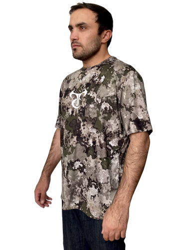 Мужская футболка камуфляж TrueTimber – уникальная технология печати с трехмерным эффектом №243