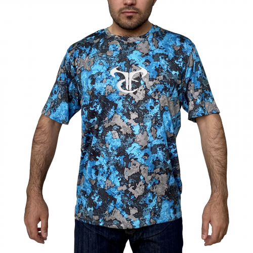Брендовая мужская футболка TrueTimber –  революционный гиперреалистичный Camo принт №241