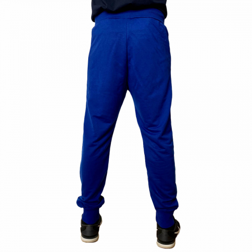Синие мужские штаны с манжетами на щиколотках – свобода от предрассудков и правил №635