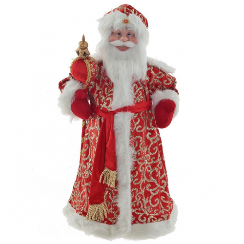 Дед Мороз в красной шубе, 65 см
