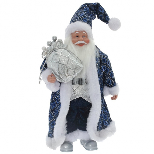 Дед Мороз в синем костюме