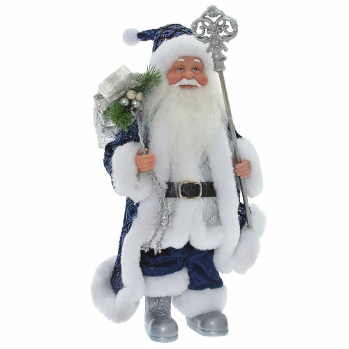 Дед Мороз с серебряным посохом