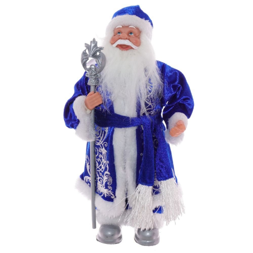 Дед Мороз в синей шубе, 31 см