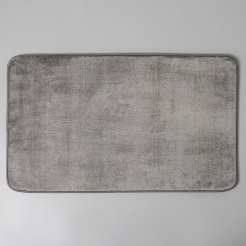 Коврик для ванной с эффектом памяти SAVANNA Memory foam, 50×80 см, цвет серый