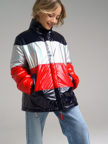 1891 р 3487 р   Куртка текстильная с полиуретановым покрытием для девочек