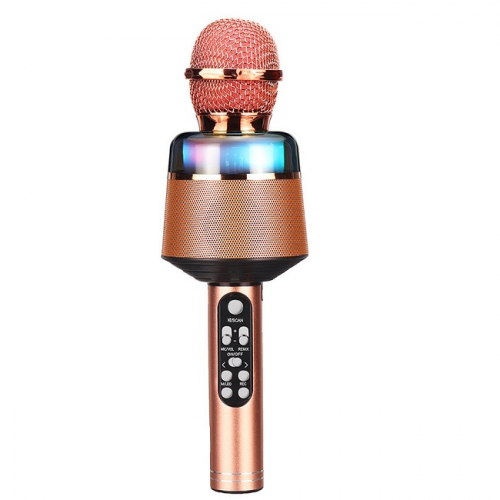 Музыкальная колонка(микрофон) Q-008  Bluetooth+USB+ радио+аккумулятор оптом