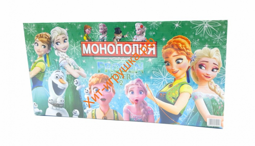 Настольная игра Монополия Мультгерои для девочек в ассортименте 2055R, 2055R