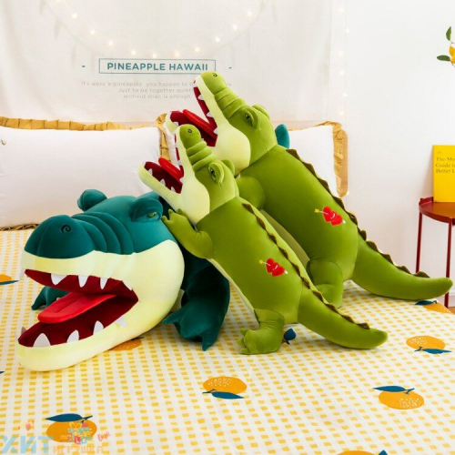 Мягкая игрушка-обнимашка КРОКОДИЛ-2 80 см (ВЫБОР ЦВЕТА) croc-80 / 90907-59, croc-80-green, croc-80-lightgreen