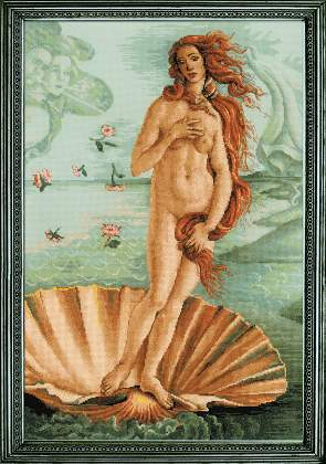 «Рождение Венеры» по мотивам картины С. Боттичелли
