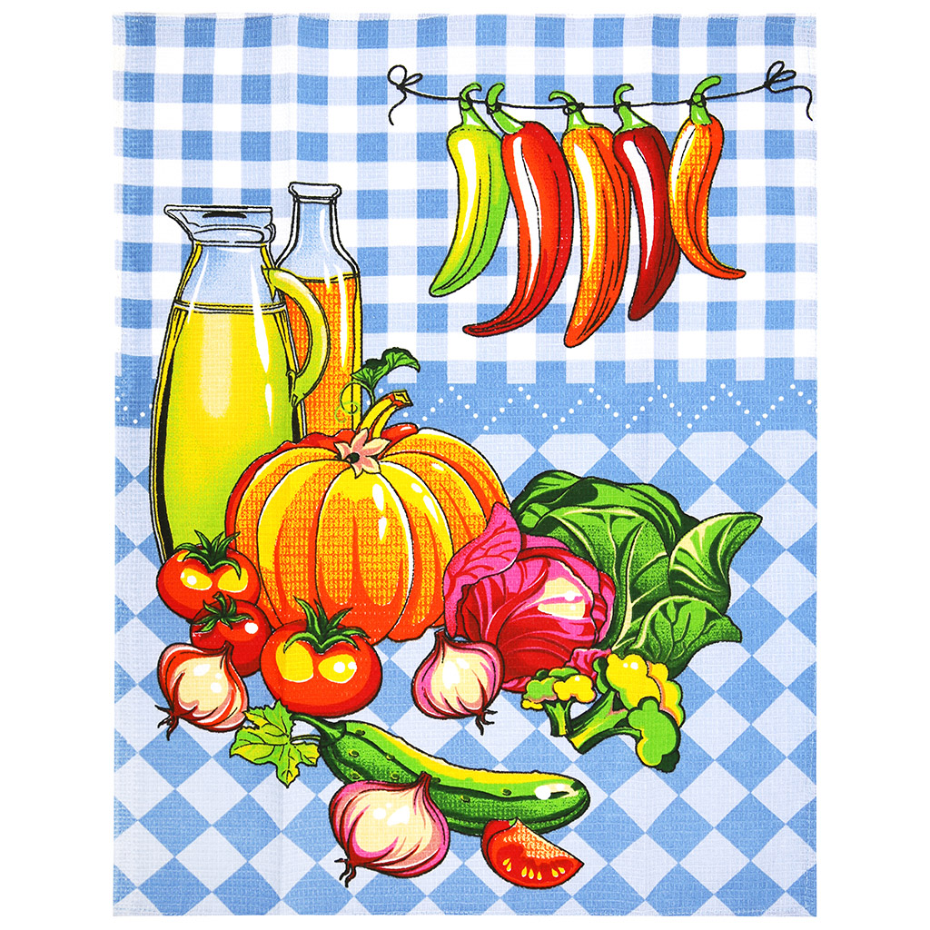 Полотенце вафельное 48х62см