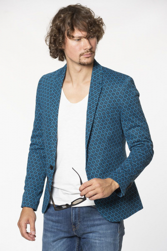 Молодежный приталенный пиджак в стиле Casual - Zara