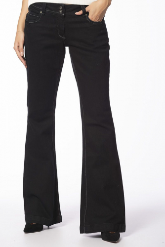 Чёрные расклешенные джинсы BIO COTTON - s.Oliver