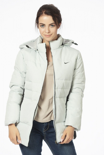 Утепленная спортивная куртка с логотипом - Nike