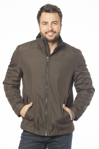 Классическая демисезонная куртка с карманами - Calvin Klein