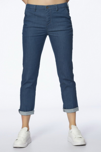 Укороченные джинсы с косыми карманами - Marc O'Polo