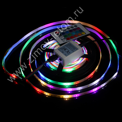 Светодиодная LED-лента с пультом 5 м 6 цветов