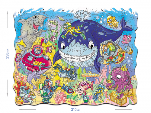 Настольная игра: Подводный мир. FUN ART collection
