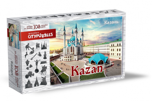 Настольная игра: Citypuzzles «Казань»