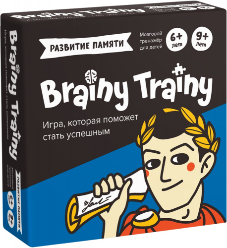 Настольная игра: Развитие памяти Brainy Trainy