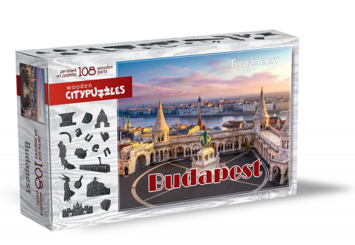 Настольная игра: Citypuzzles «Будапешт»