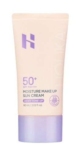 СПЕЦЦЕНА 726р. 968р.   Солнцезащитный крем для лица + увлажняющая база под макияж с тонирующим эффектом Moisture Make Up Sun Cream Dewy Tone Up SPF 50+ PA++++ 60мл