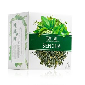 Чай зелёный «Сенча», 38 фильтр-пакетов