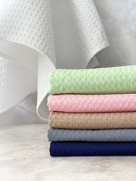 Набор полотенец вафельных - 35х70 см( 3 шт) ПВ-00 Белый