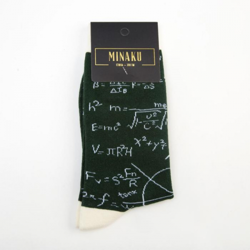 Носки MINAKU «Формула», размер 36-41 (23-27 см)