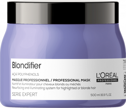 Loreal blondifier gloss маска сияние для волос восстанавливающая 500 мл БС