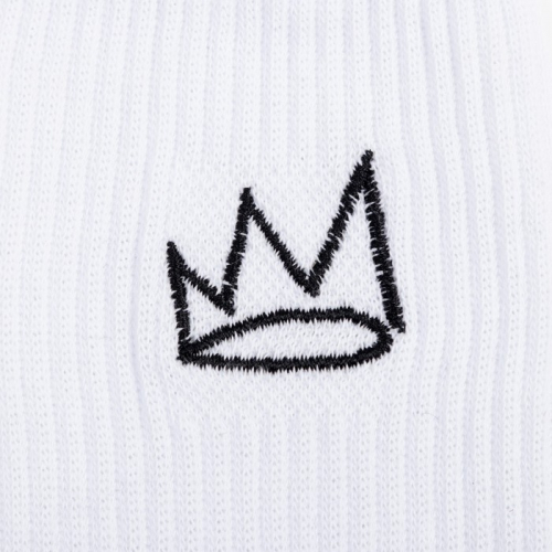 Носки MINAKU «Crown», цвет белый, размер 40-41 (27 см)