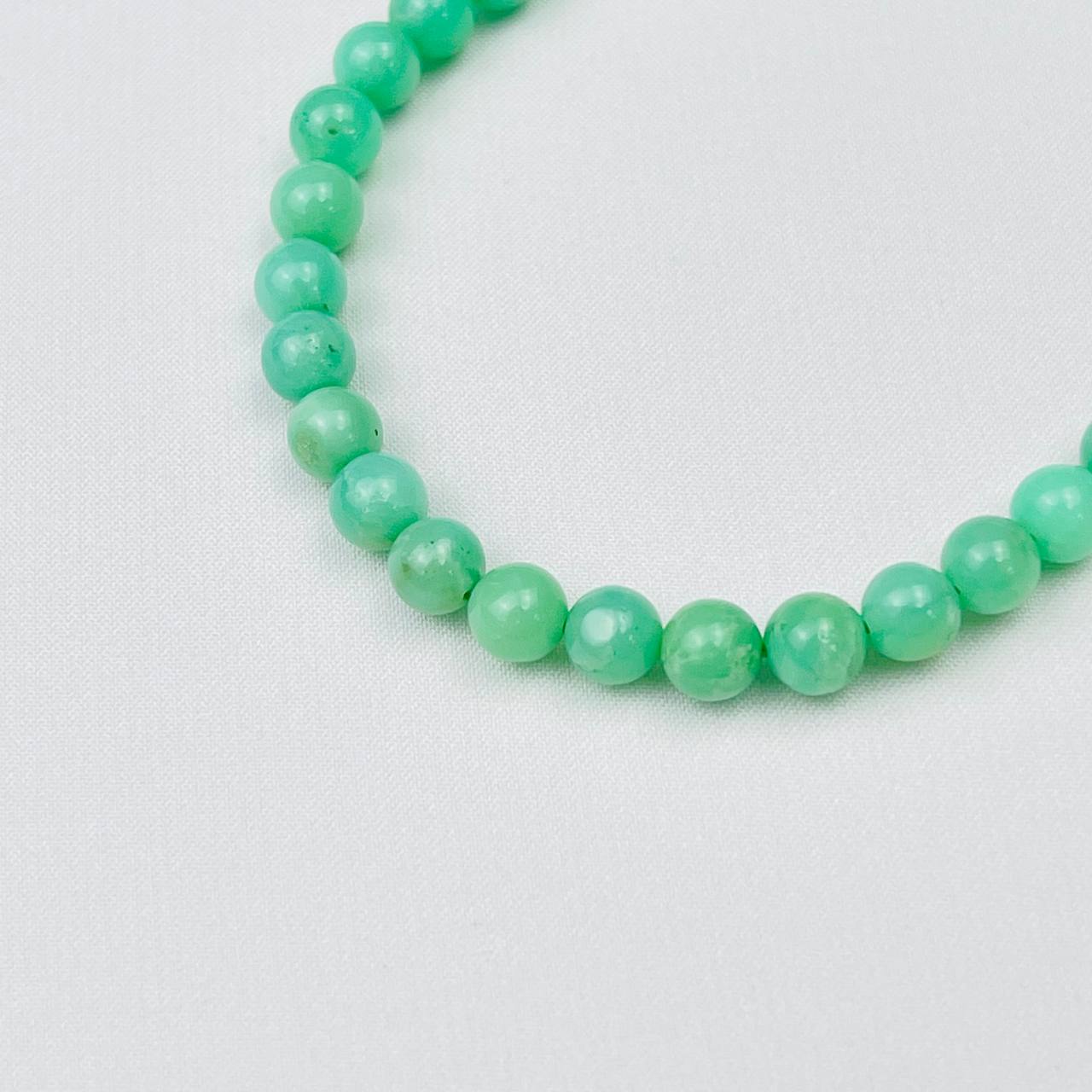 Радуга Самоцветов Браслет из Хризопраза