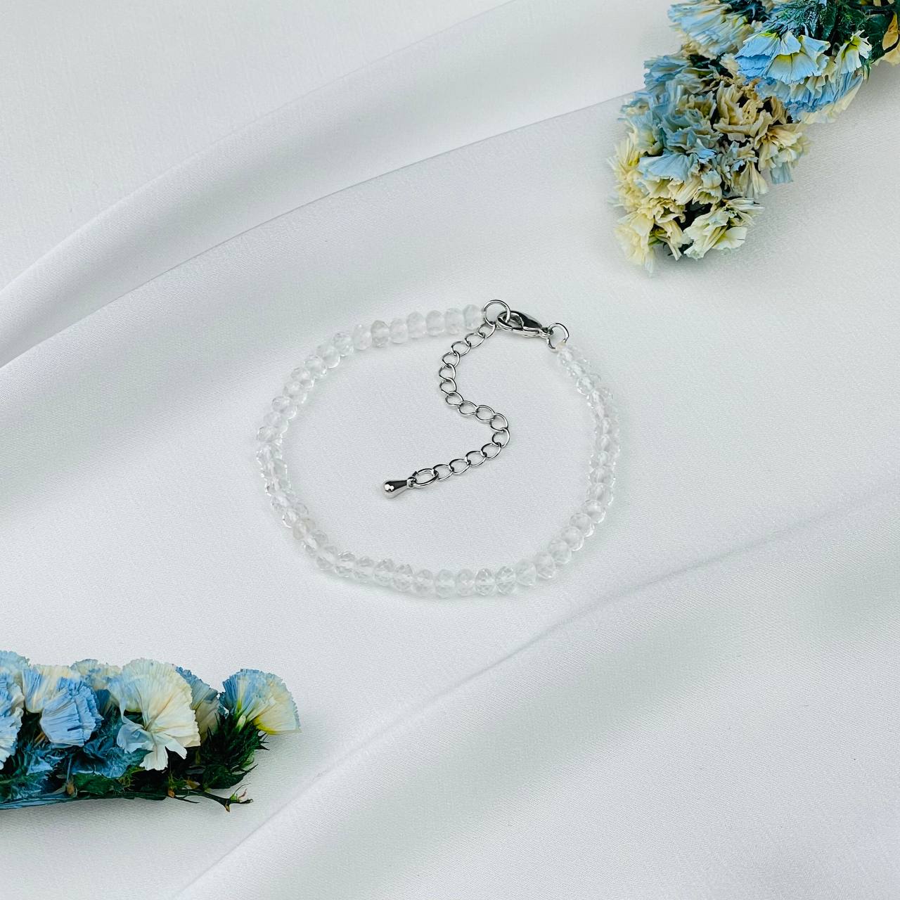 Радуга Самоцветов Браслет из Горного Хрусталя