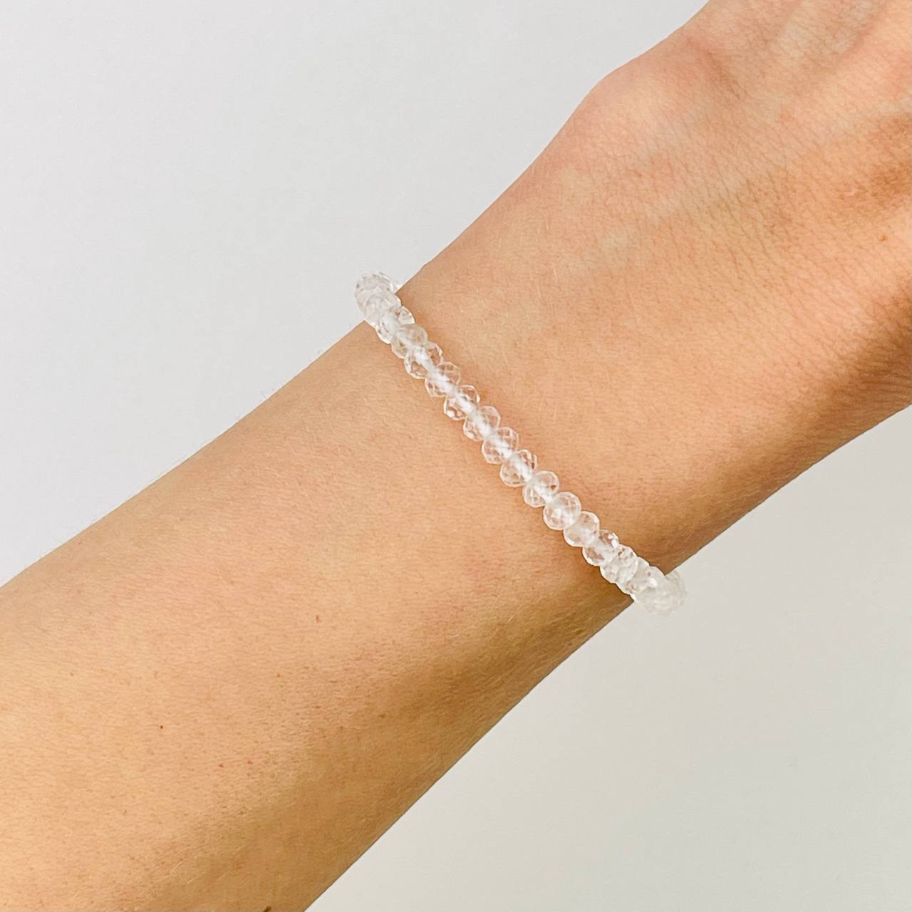 Радуга Самоцветов Браслет из Горного Хрусталя