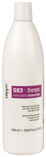 Dikson s83 shampoo restructuring шампунь для всех типов волос 1000 мл мил