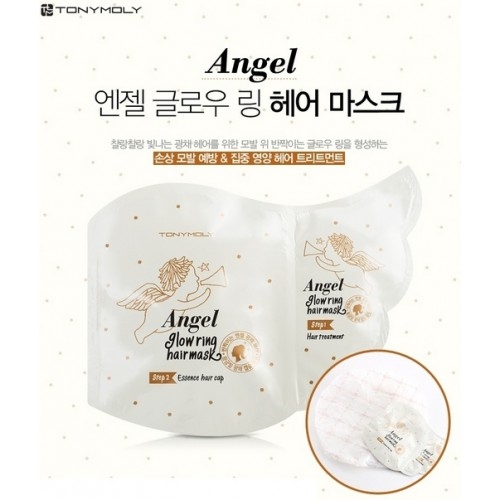 Маска для волос tony moly angel glowring hair mask