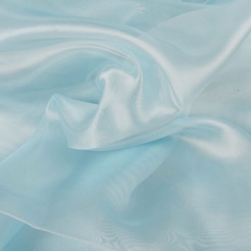  Жемчужная вуаль Жаклин, ширина 300 см, небесно-голубой, с утяжелителем, АКЦИЯ