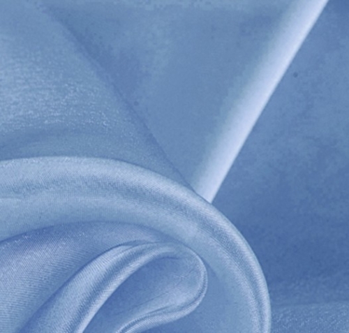 Жемчужная вуаль Жаклин, ширина 300 см, голубой, с утяжелителем, АКЦИЯ