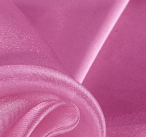Жемчужная вуаль Жаклин, ширина 300 см, темно-розовый, с утяжелителем, АКЦИЯ