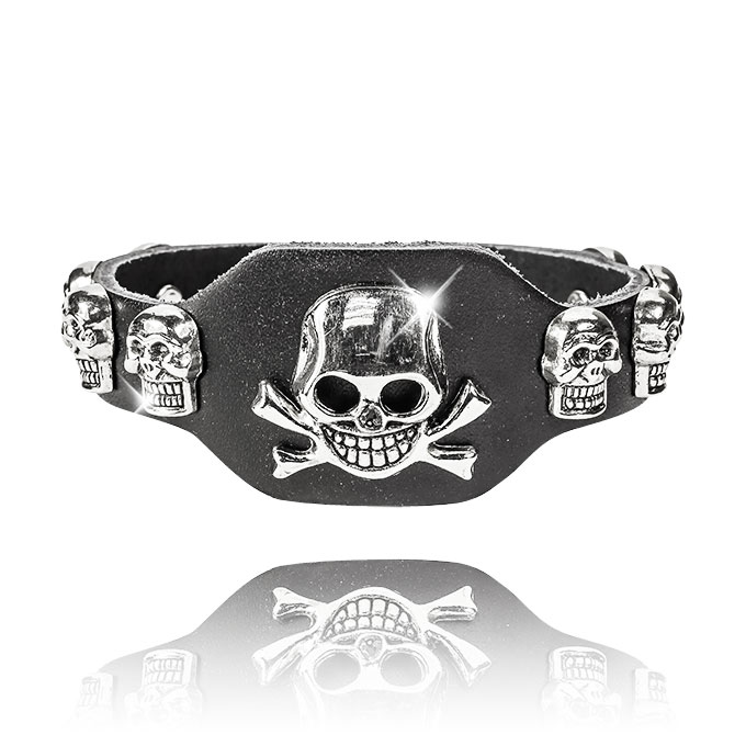 Geek skull bracelet