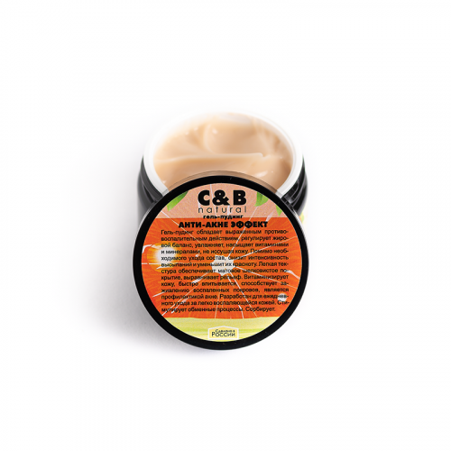 C&B Natural Ежедневный гель-пудинг для проблемной кожи Анти-акне эффект 60 мл