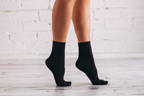 Женские носки L1 черные
